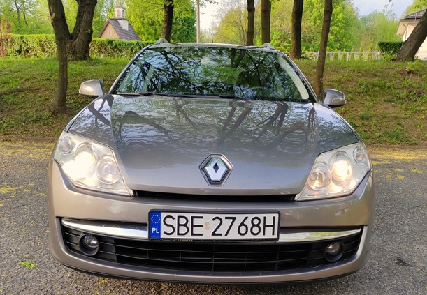 Renault Laguna cena 20900 przebieg: 203657, rok produkcji 2008 z Będzin małe 79